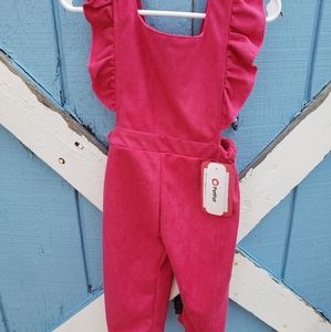 Pink PatPat toddler jumpsuit